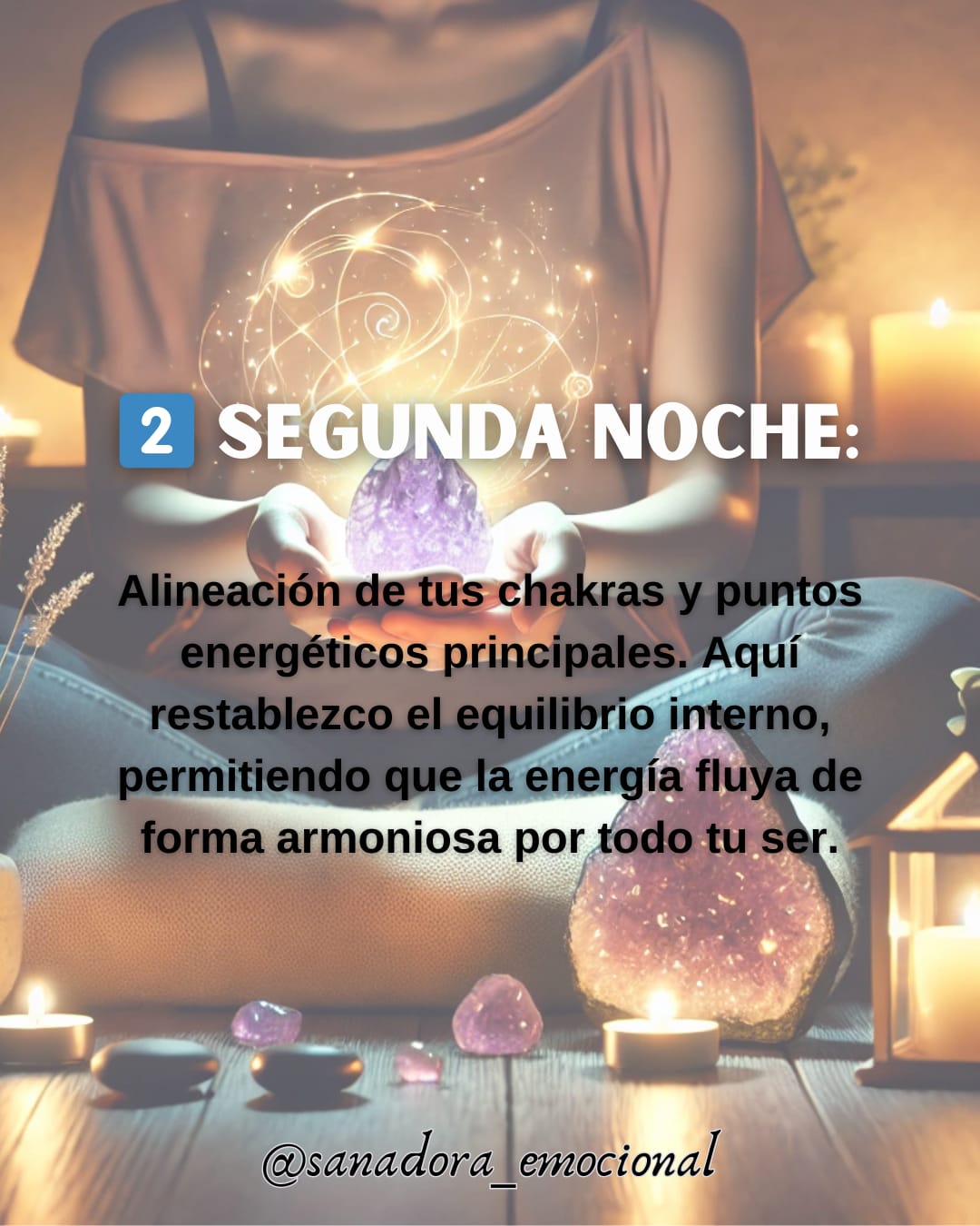 LIMPIEZA Y ALINEACION ENERGETICA: desbloqueo profundo en 3 noches