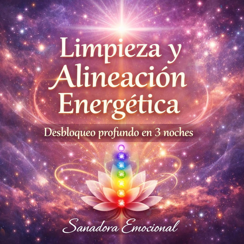 LIMPIEZA Y ALINEACION ENERGETICA: desbloqueo profundo en 3 noches