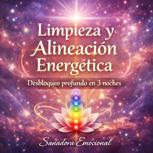 LIMPIEZA Y ALINEACION ENERGETICA: desbloqueo profundo en 3 noches