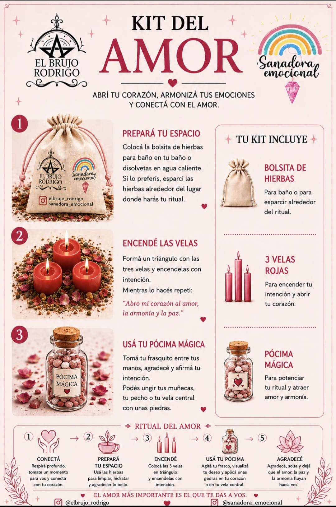 Kit energético de amor!