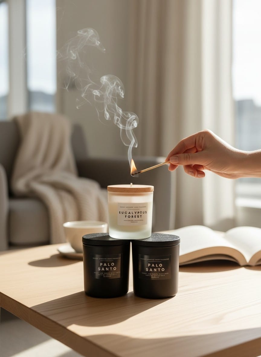 Velas, llama áurica