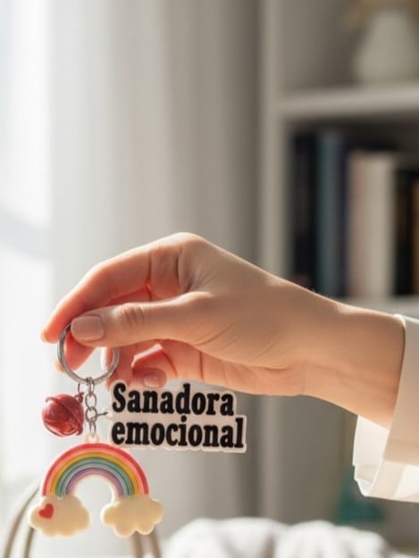 Llavero Sanadora Emocional Energizado ⭐