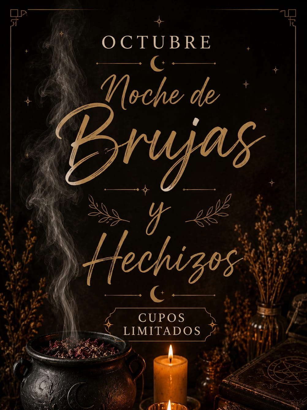 OCTUBRE: Noche de Brujas y Hechizos